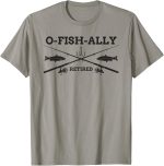O-Fish-Ally Retired Retirement Fishing Gift T-Shirt - Image 2